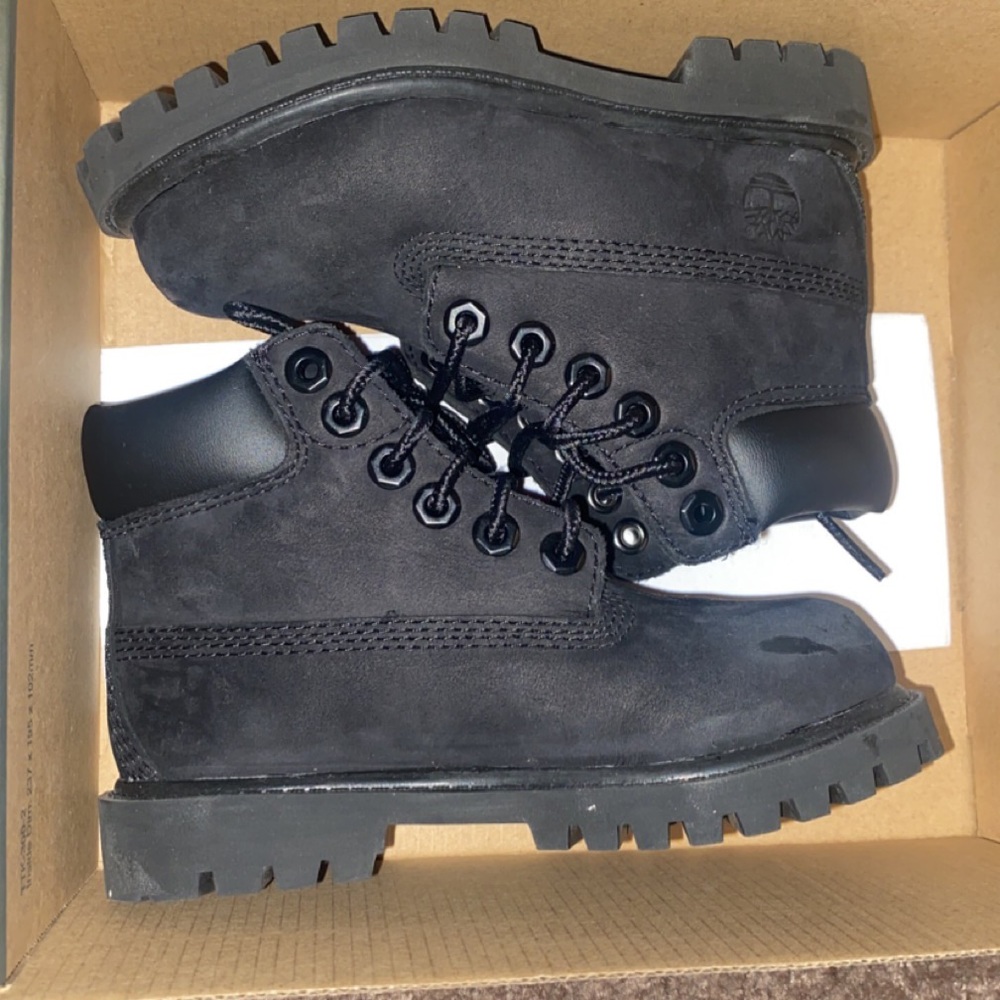 Size 9 toddler 6inch timberland waterproof boots